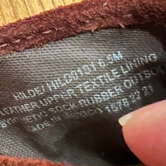 Steve Madden Hilde Clog Womens 6.5 Studded Suede Leather Chocolate Brown READ - Picture 12 of 12